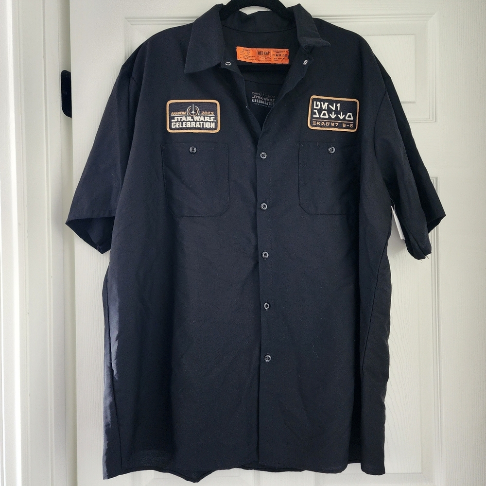 Disney Star Wars Celebration 2022 Exclusive Bowling Shirt - XXL